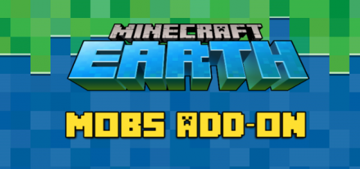 Превью для «МОД НА Minecraft Earth Мобов для Майнкрафт ПЕ 1.13 ( СКАЧАТЬ )»