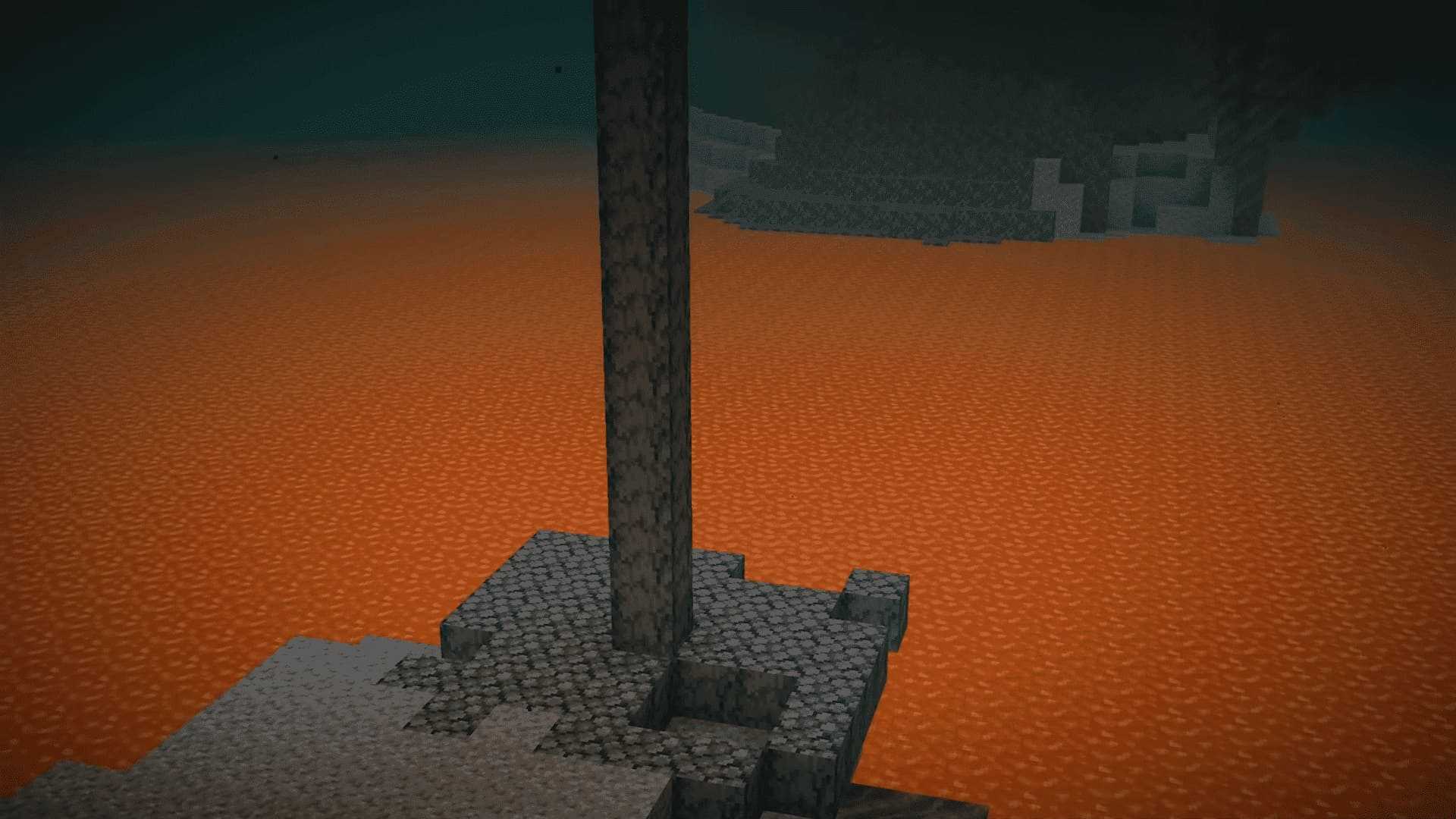 Долина душ в Minecraft PE 1.16