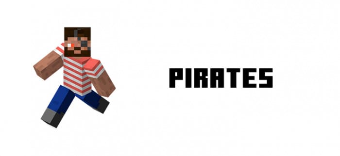 Пираты в Майнкрафт ПЕ (Бедрок)